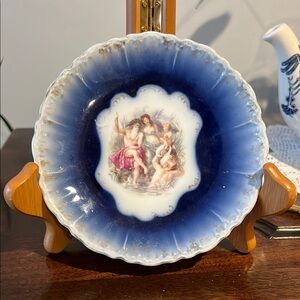 Antique Royal Bavaria P.M.B Mythology Victorian Cobalt